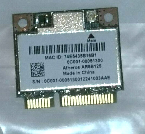 Carte wifi atheros ar5b125 - carte,