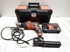 Perceuse à percussion BLACK DECKER BEH850 850 W ENDOMMAGÉE