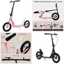 Scooter pliable et amortissant