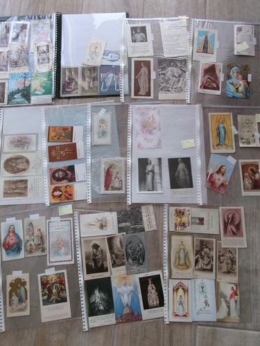 Lot images pieuses - images,