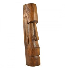 Statue Moai 50cm en bois de Suar