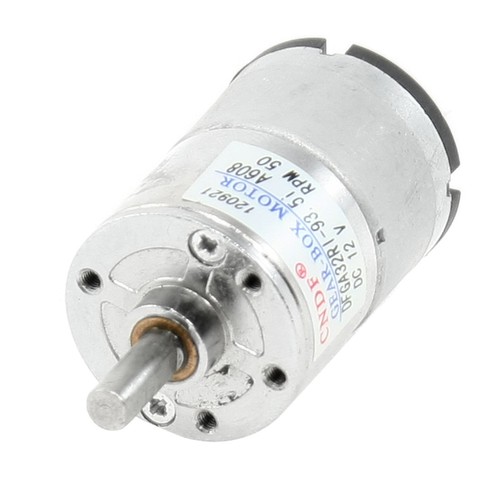 50rpm 12vdc 6mm - 2p, arbre