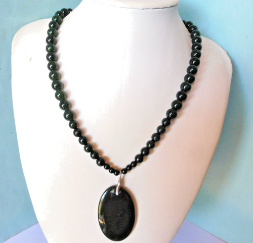 Collier jade vert - jade,