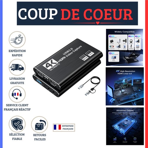 Carte acquisition vidéo usb - acquisition,