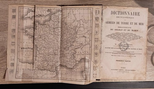 Carte ancienne france - carte, en