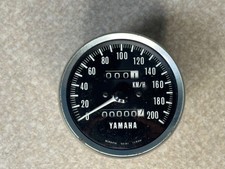 Yamaha RD350 RD250 Genuine Speedometer 200km Scale European Model NOS