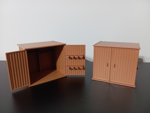 Playmobil cabanes jardin - x2,