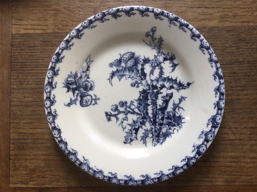 Ancienne assiette plate - ancienne,