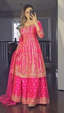 Pakistanais Designer Lehenga Choli Indien Bollywood Mariage Soirée Prêt à Porter