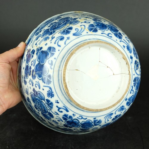 Grand bol bleu hollandais