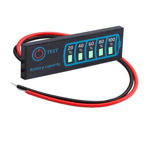Moniteur batterie led - moniteur,