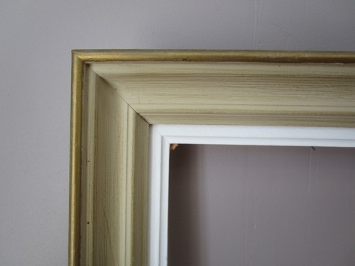 Cadre ancien bois mouluré - cadre, en