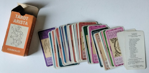 Ancien jeu tarot - jeu, de