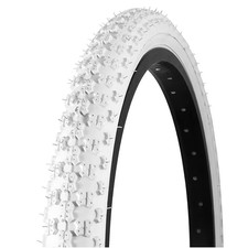 Pneu blanc 125 bmx vtt - 20,