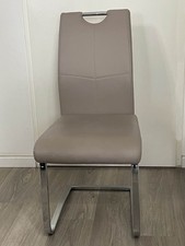 SIX CHAISES EN SKAÏ