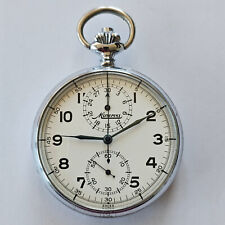 MINERVA-CHRONO-MILITARY-COLUMN WHEEL-VALJOUX 5-ASSIGNED-ALL SIGNED-RARE