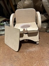 ancien jeux jouet poupée ancienne chaise percée pot bidet epok 1925 antique doll