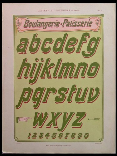 Enseignes art nouveau - art,