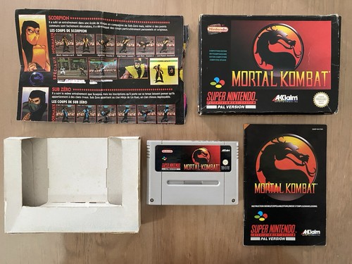 Mortal kombat snes super - mortal,