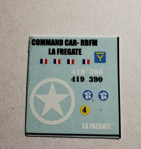 Décalcomanies command - 1/72,