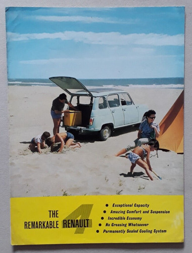 Renault brochure c 1962 - renault, c.1962