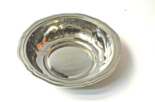 Ancien plat metal argente 600 - ancien,