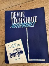 REVUE TECHNIQUE CITROEN ID 19