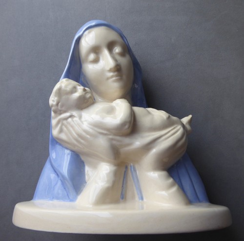 Statuette vierge enfant - vierge, l'enfant