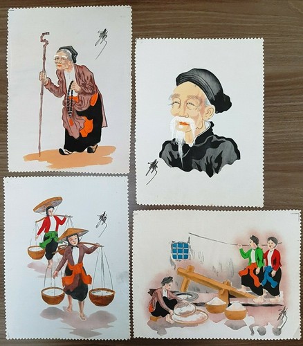Lot petites peinture sur - petites,