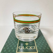 Gucci Sherry Vintage GG Bar Glass