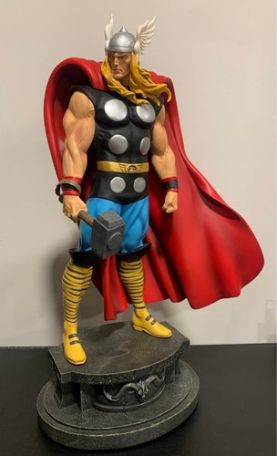 Classic thor statue - classic, statue,