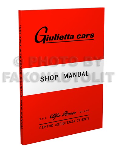 1954 1963 alfa romeo giulietta - alfa,
