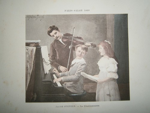 Engraving 1899 color - engraving,
