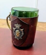 GRANDE TASSE EN VERRE  VERTE