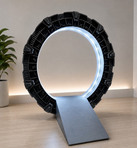 Lampe table led anneau - de,