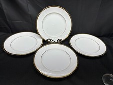 Williams Sonoma "BRASSERIE ~ GOLD" ~ Japan ~ Set of 4 ~ Dinner Plates ~ 11"