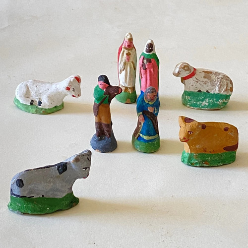 Lot anciens santons de - de,