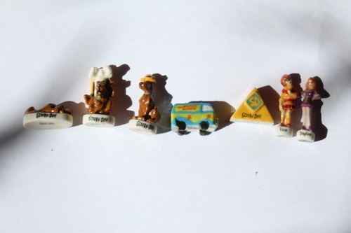 Lot fèves scooby doo - 7, le