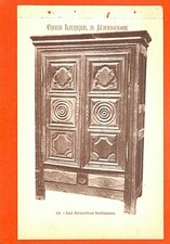 MATIGNON (22) postcard "hardware sosthene laisné" BRETON FURNITURE 1931