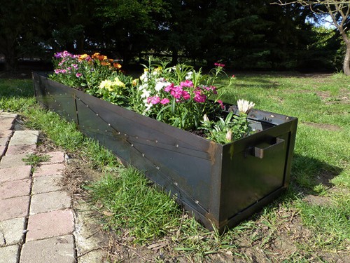 Jardiniere exterieur mètal