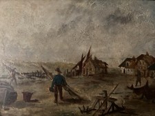 Belle Peinture Huile Sur