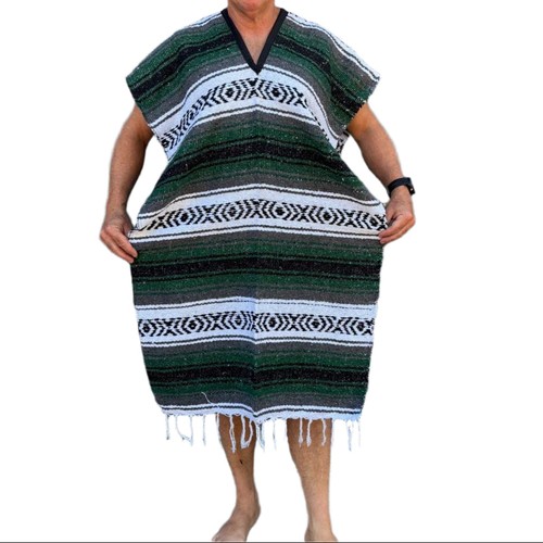 Mexican poncho western - poncho,