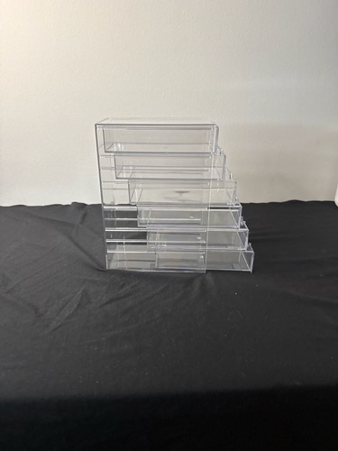 Muji acrylic case drawers - acrylic, 5-drawers