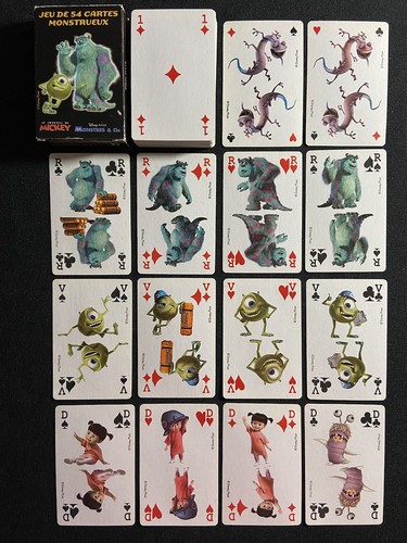 Jeux carte ancien - jeux, disney