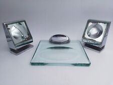 VECA ITALY Signed Tablet & Soap Holder Witch Mirror Built-in