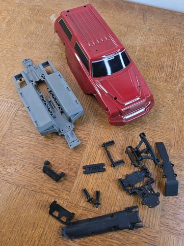 Traxxas summit red body - traxxas, 1/16