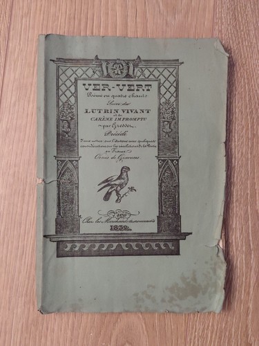 Gresset ver vert poème - -,
