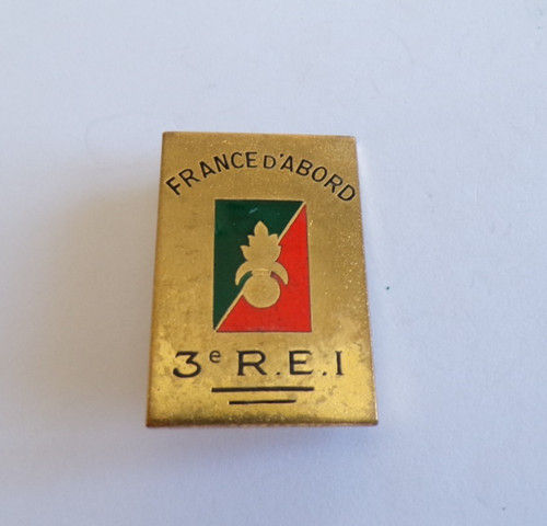 Insigne militaire ancien - militaire, 3°