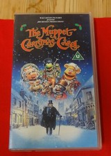 WALT DISNEY PICTURES THE MUPPET CHRISTMAS CAROL JIM HENSON VHS VIDEO CASSETTE 