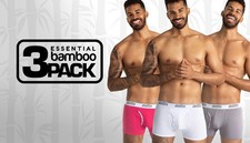 Aussiebum Underwear Essential Bamboo Boxers Large (L) Mens Briefs Poss Gay Int